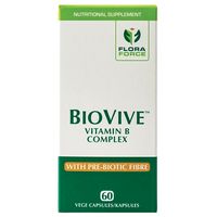 Flora Force BioVive™ B-Complex with Prebiotic Fibre 60 capsules